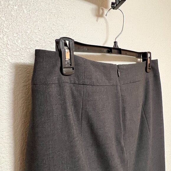 Calvin Klein Grey Pencil Skirt Womens Size 12 - Picture 6 of 12
